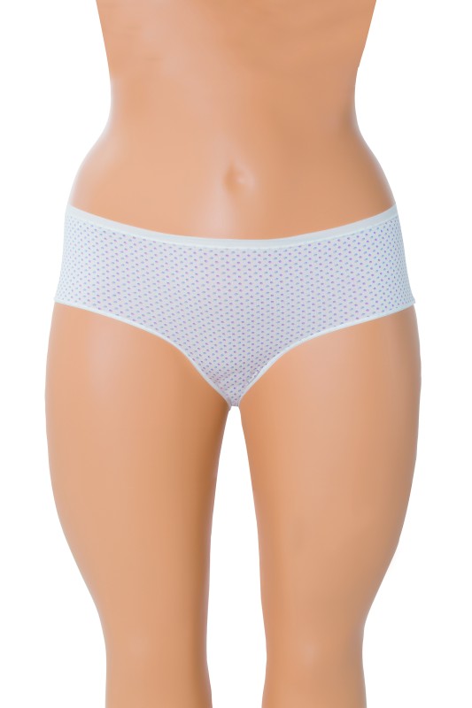 Kadın Battal Lycralı Bikini Baskılı 4'Lü Paket 2736-H