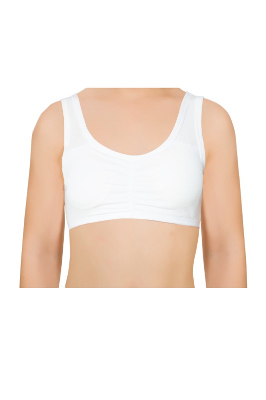 Kız Çocuk Geniş Askılı Alıştırma Sutyeni 2'Li Paket 40002-E