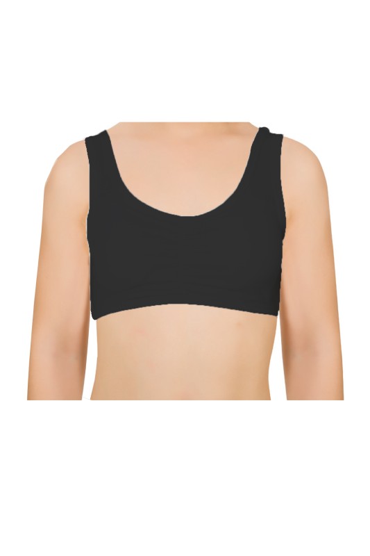 Kız Çocuk Geniş Askılı Alıştırma Sutyeni 2'Li Paket 40002-E